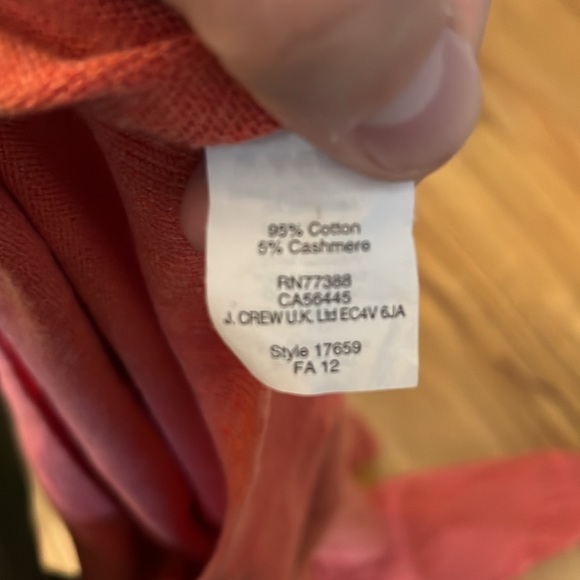 J.Crew Cotton Cashmere sweater - Picture 5 of 5